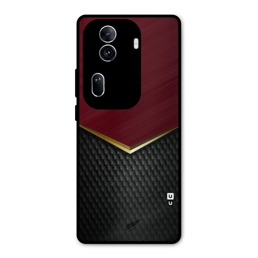 Rich Design Metal Back Case for Oppo Reno11 Pro 5G