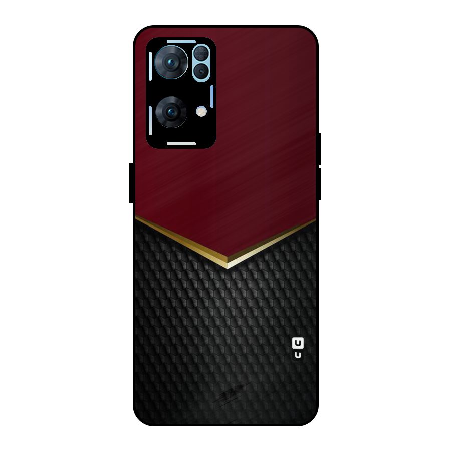 Rich Design Metal Back Case for Oppo Reno7 Pro 5G
