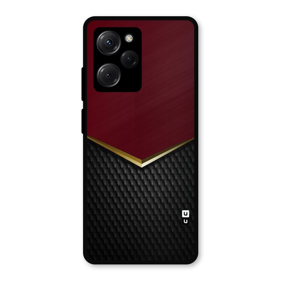 Rich Design Metal Back Case for Poco X5 Pro