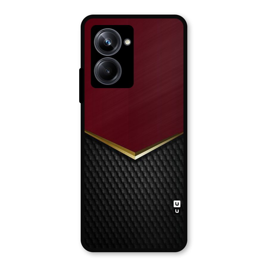 Rich Design Metal Back Case for Realme 10 Pro