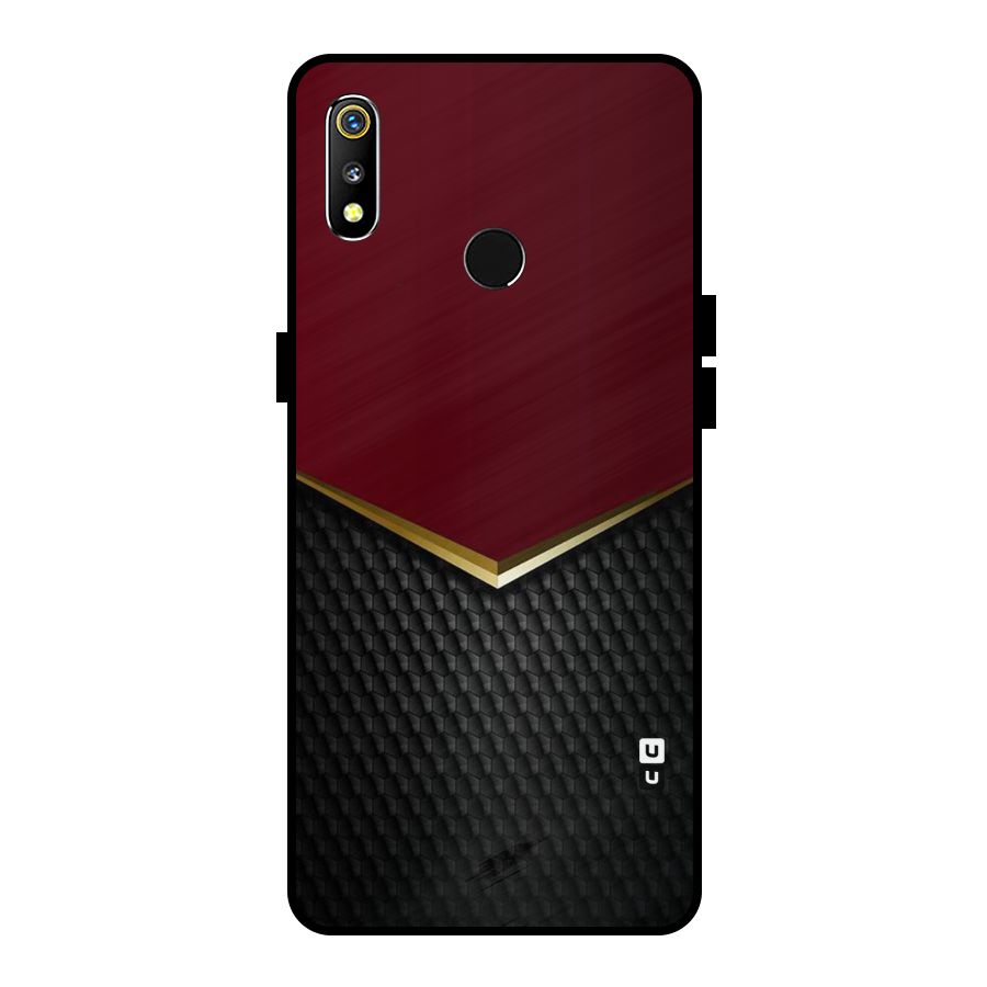 Rich Design Metal Back Case for Realme 3i