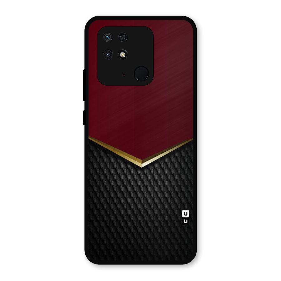 Rich Design Metal Back Case for Redmi 10