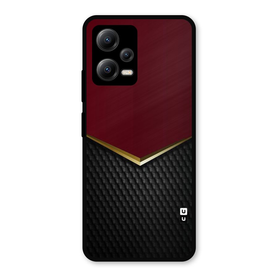 Rich Design Metal Back Case for Redmi Note 12 5G