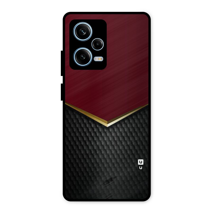 Rich Design Metal Back Case for Redmi Note 12 Pro