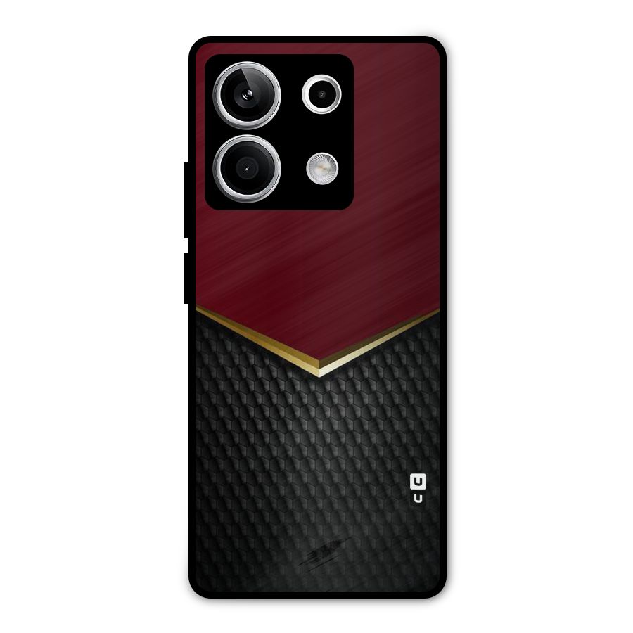 Rich Design Metal Back Case for Redmi Note 13 5G