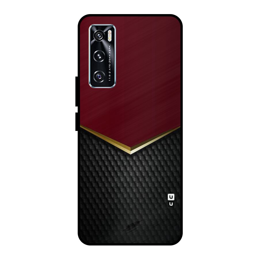 Rich Design Metal Back Case for Vivo V20 SE