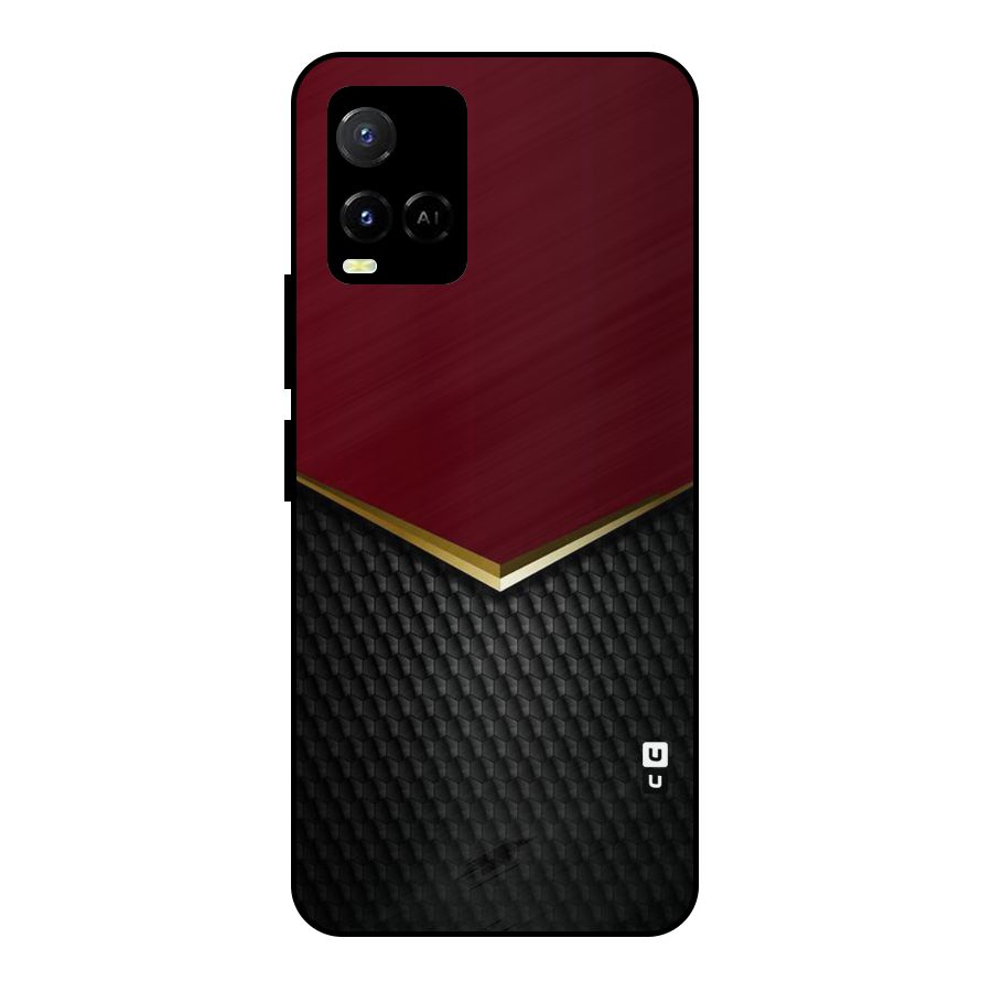 Rich Design Metal Back Case for Vivo Y21 2021