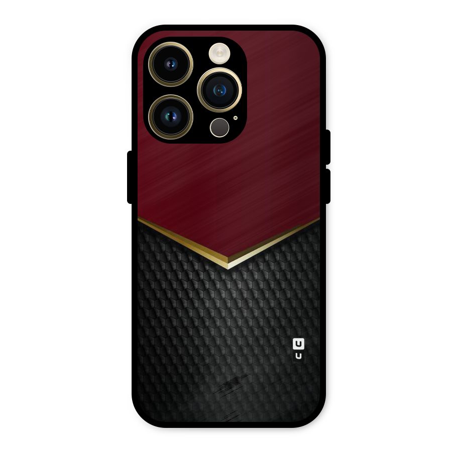 Rich Design Metal Back Case for iPhone 14 Pro