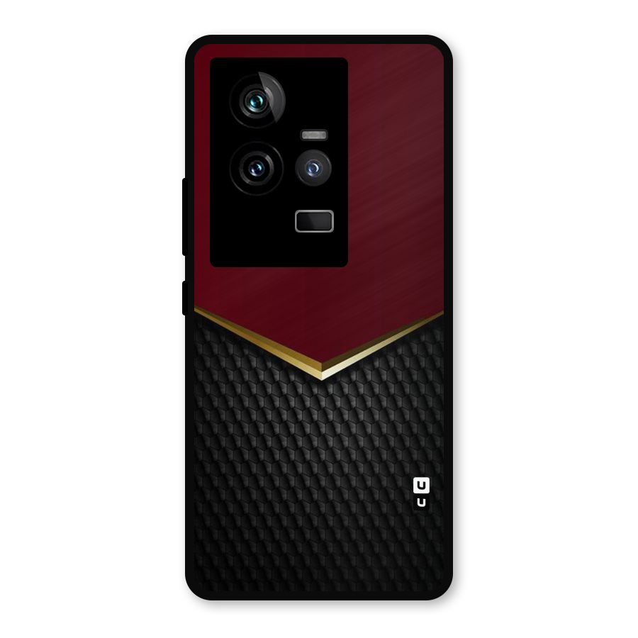 Rich Design Metal Back Case for iQOO 11 5G