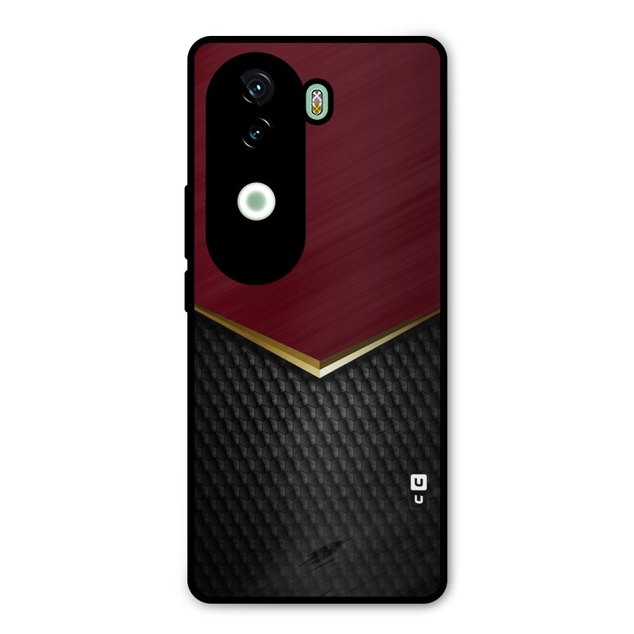 Rich Design Metal Back Case for iQOO Z9s