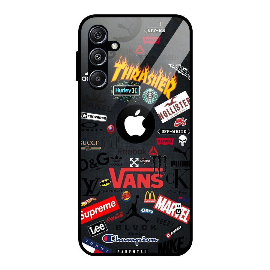 Rich Life Glass Back Case for Galaxy M34 5G