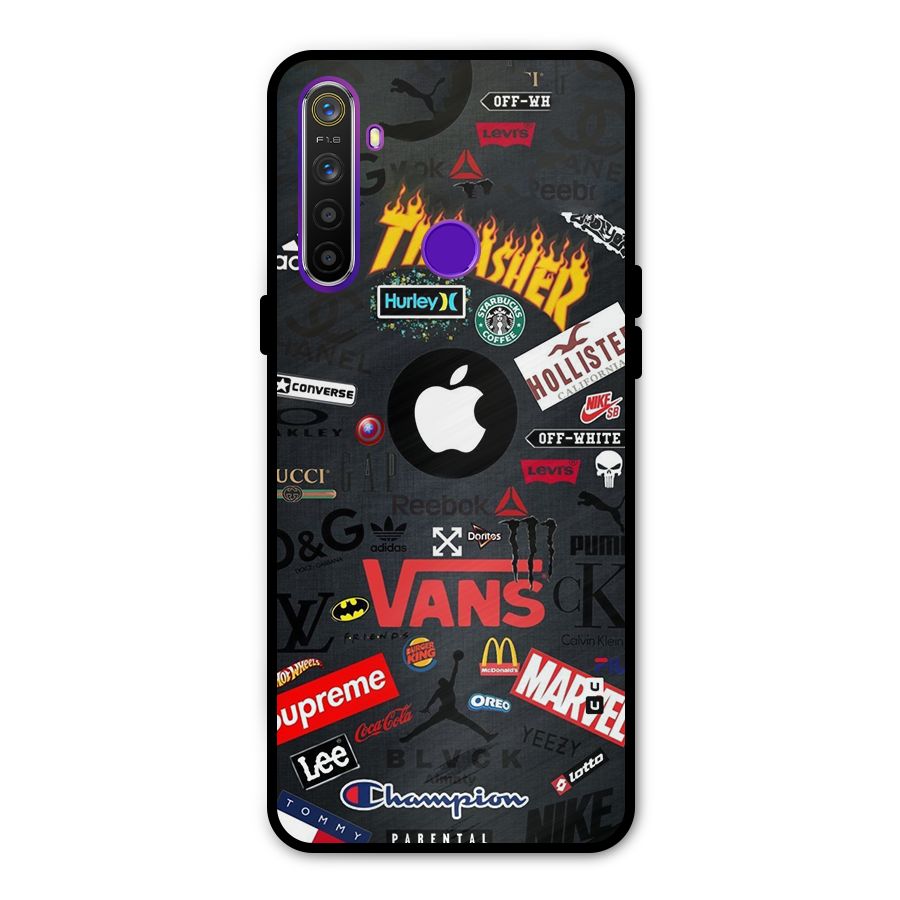 Rich Life Glass Back Case for Realme 5s