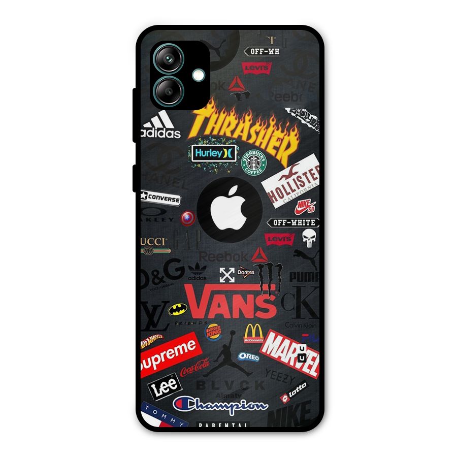 Rich Life Metal Back Case for Galaxy A04