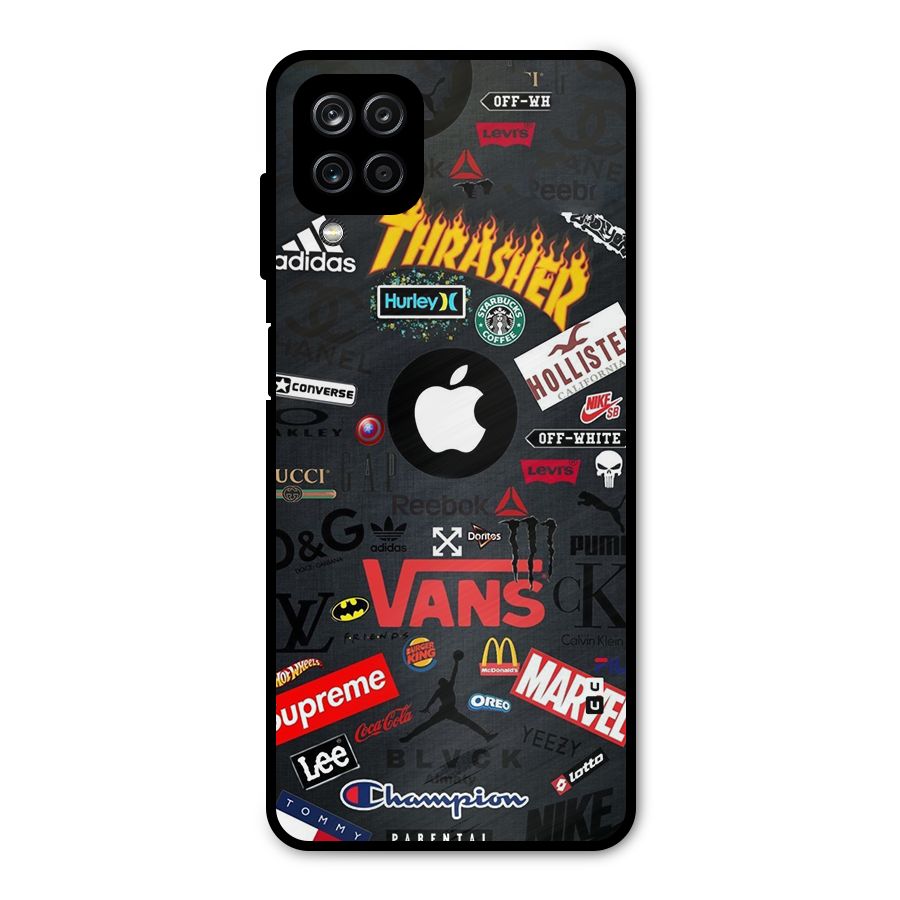 Rich Life Metal Back Case for Galaxy A12