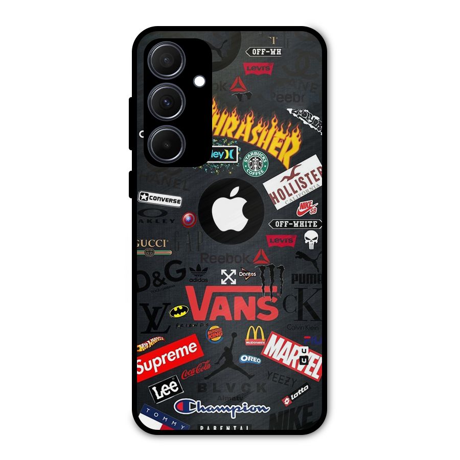 Rich Life Metal Back Case for Galaxy A35