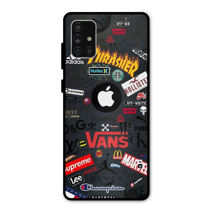 Rich Life Metal Back Case for Galaxy A71
