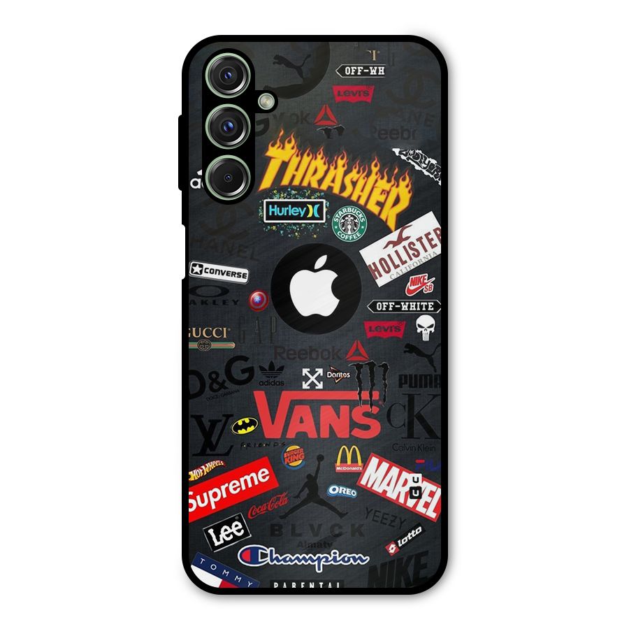 Rich Life Metal Back Case for Galaxy F34