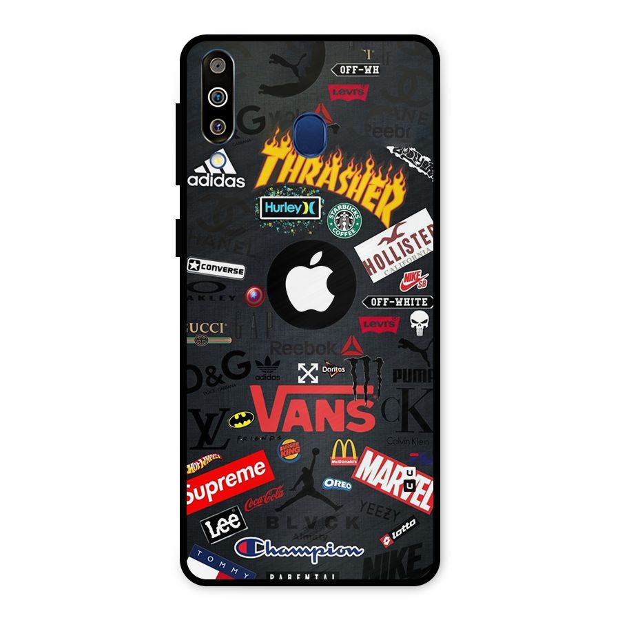Rich Life Metal Back Case for Galaxy M30