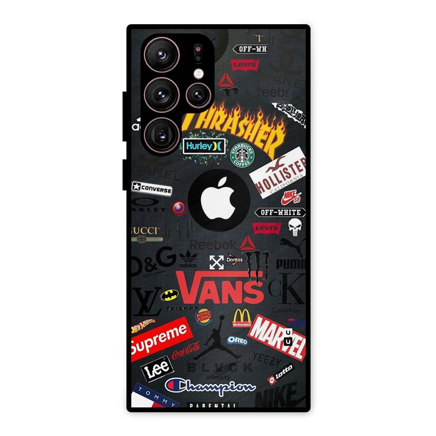 Rich Life Metal Back Case for Galaxy S22 Ultra 5G