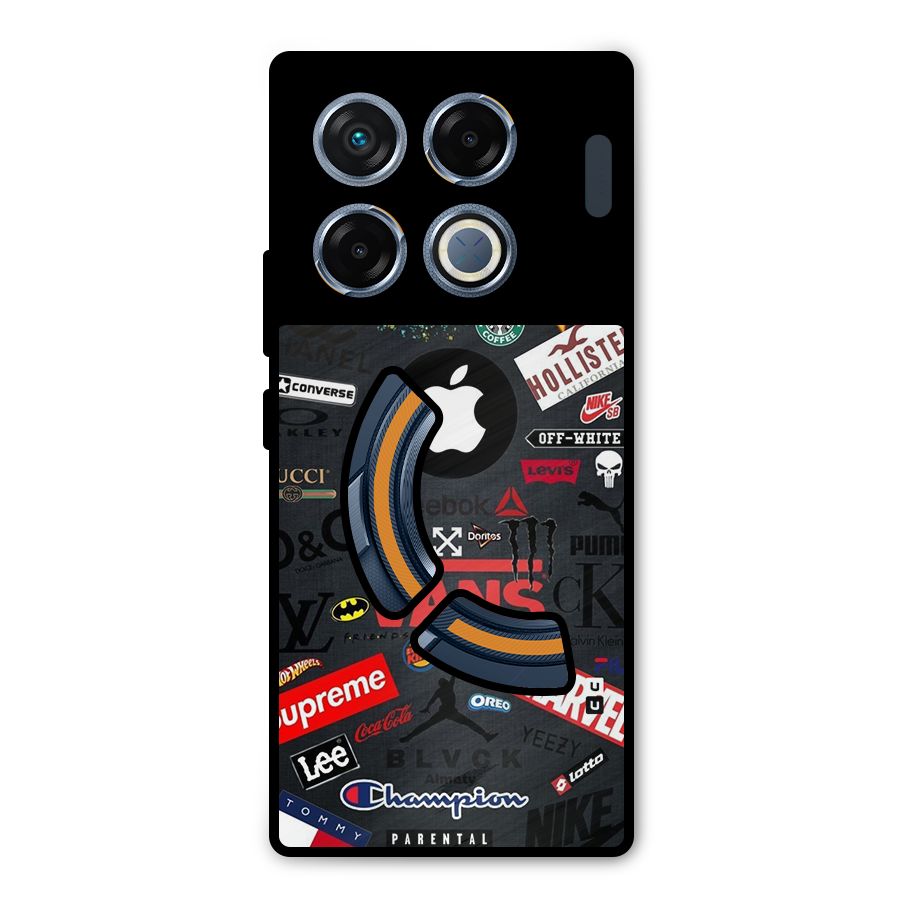 Rich Life Metal Back Case for Infinix GT 20 Pro