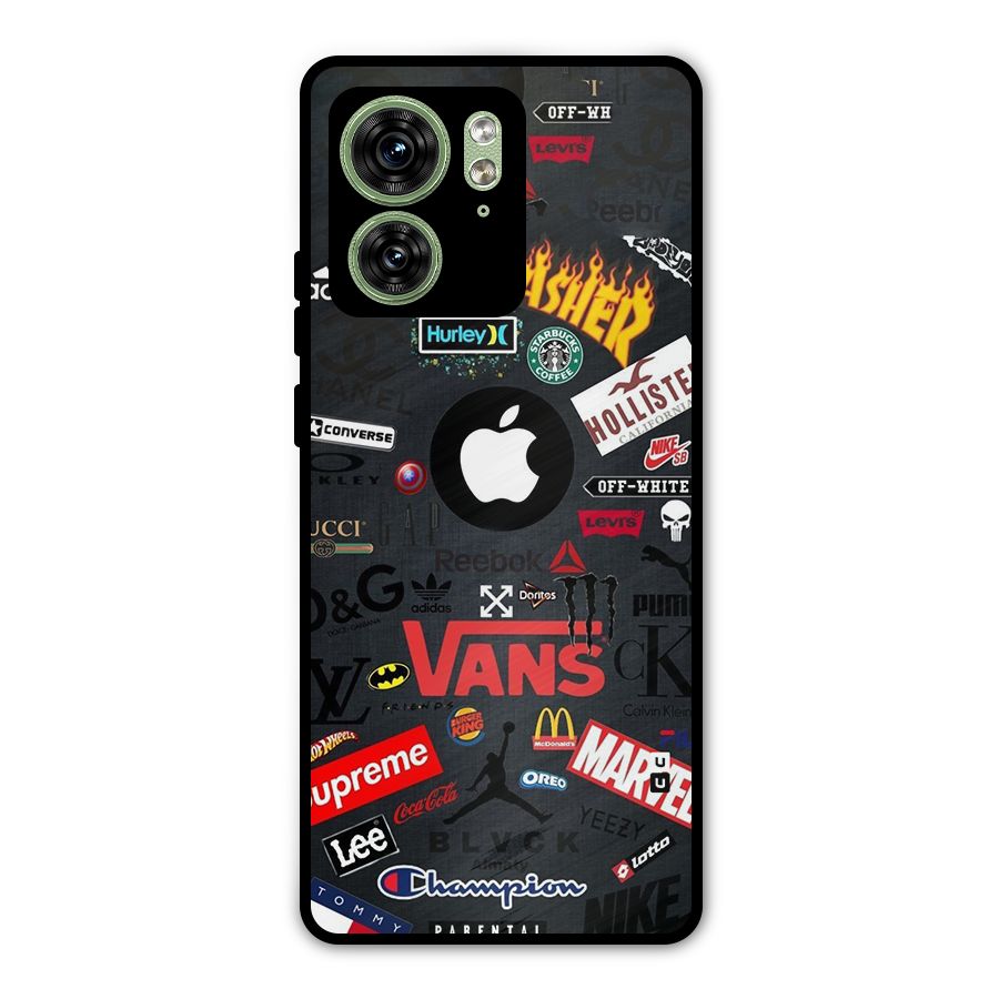 Rich Life Metal Back Case for Motorola Edge 40 5G