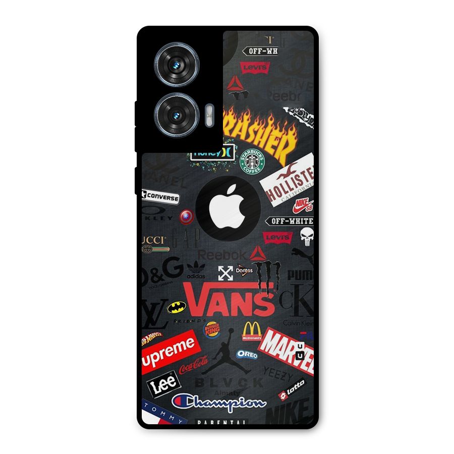 Rich Life Metal Back Case for Motorola Edge 50 Fusion