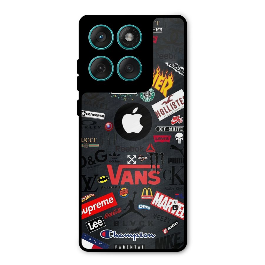 Rich Life Metal Back Case for Motorola Edge 60 Fusion