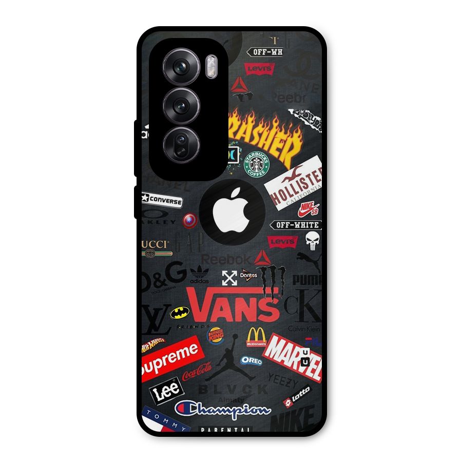 Rich Life Metal Back Case for Oppo Reno12 Pro