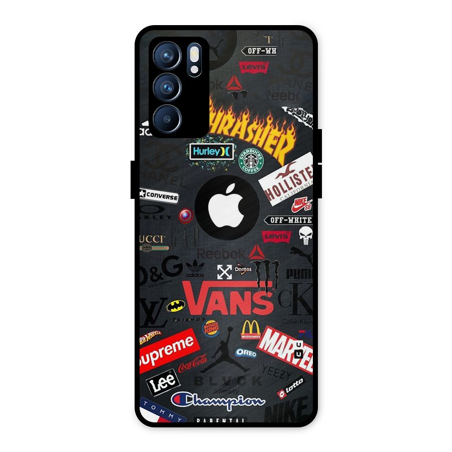 Rich Life Metal Back Case for Oppo Reno6 5G