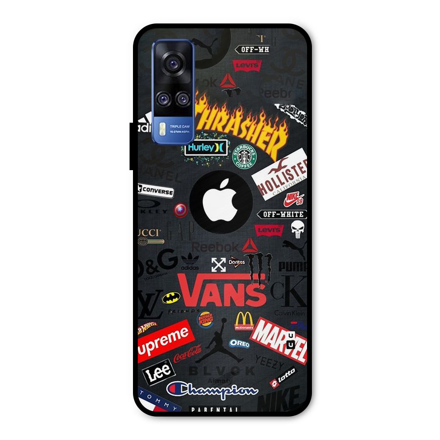 Rich Life Metal Back Case for Vivo Y51A