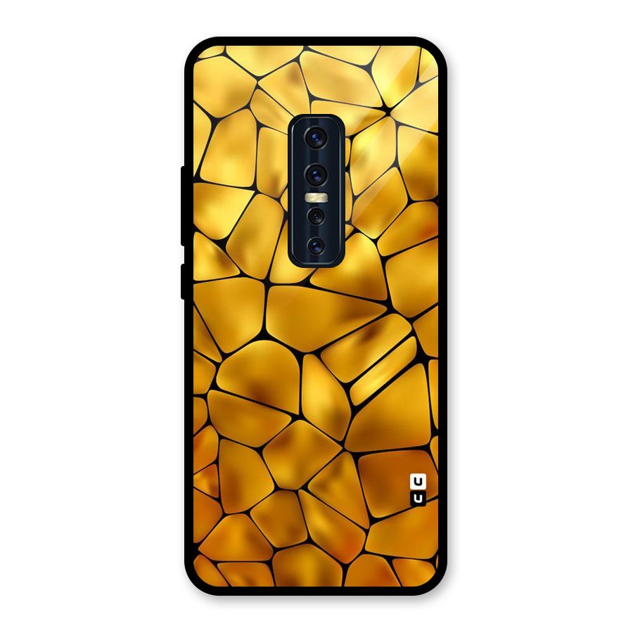 Rich Rocks Glass Back Case for Vivo V17 Pro