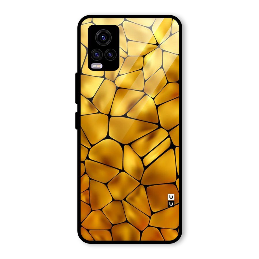 Rich Rocks Glass Back Case for Vivo V20 2021