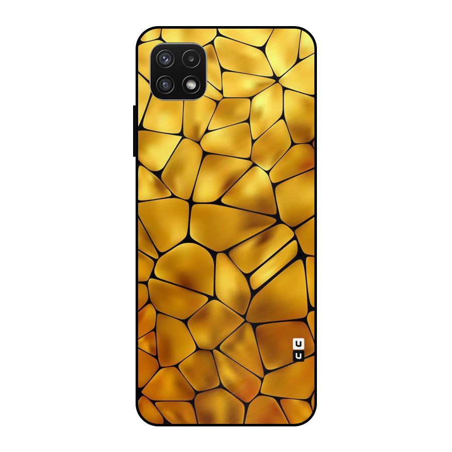 Rich Rocks Metal Back Case for Galaxy A22 5G