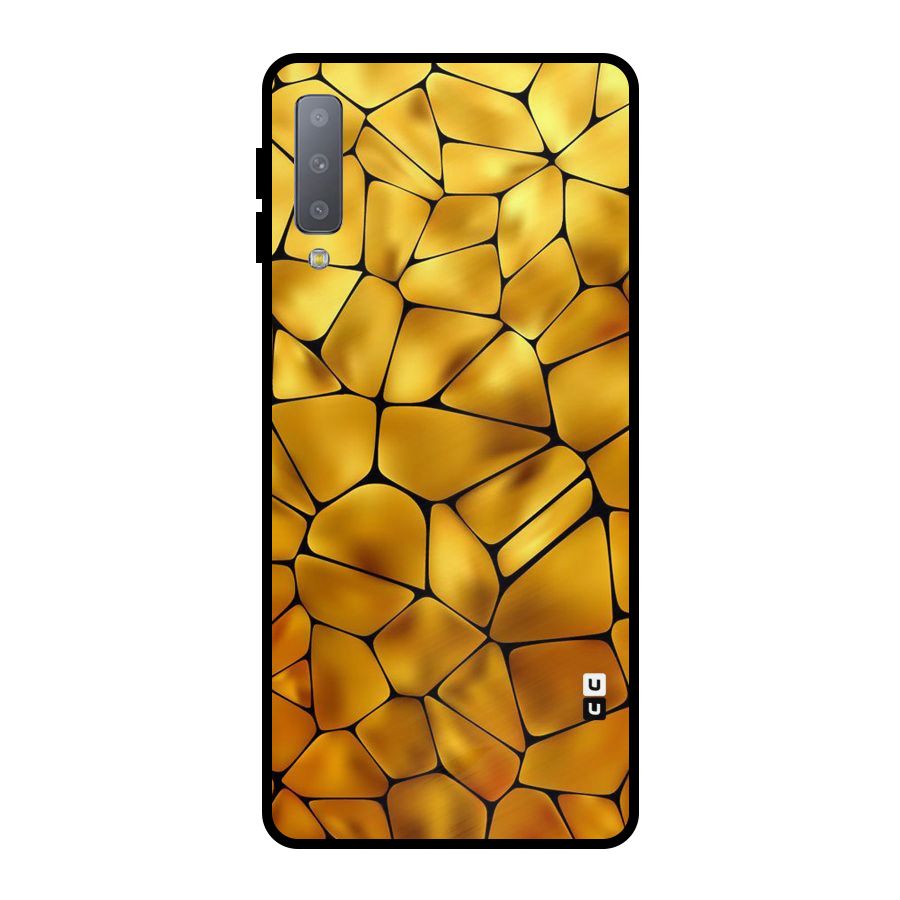 Rich Rocks Metal Back Case for Galaxy A7 (2018)