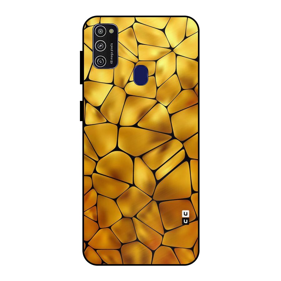 Rich Rocks Metal Back Case for Galaxy M21