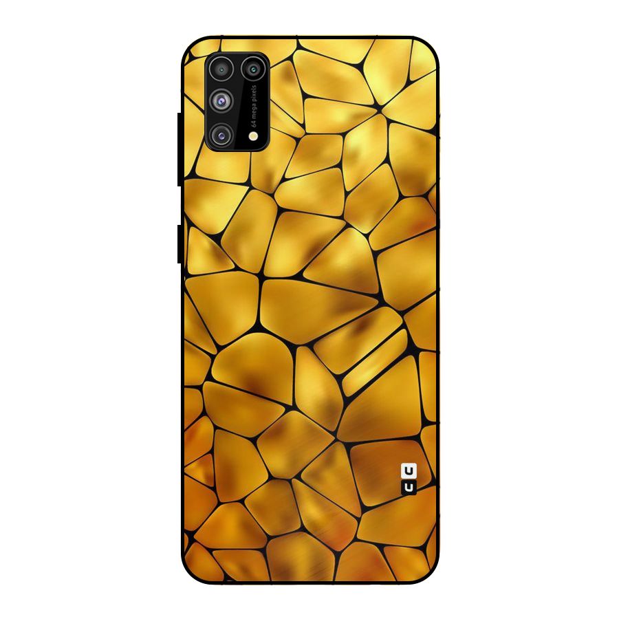 Rich Rocks Metal Back Case for Galaxy M31