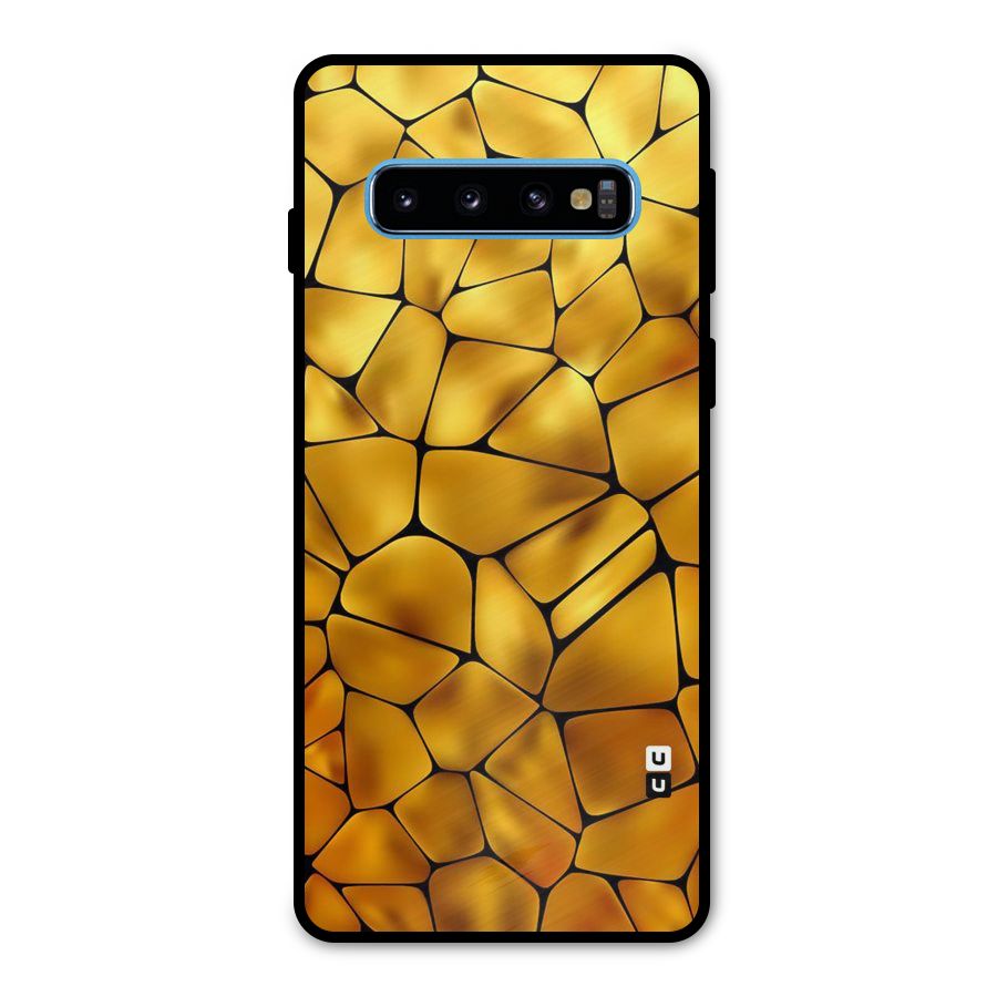 Rich Rocks Metal Back Case for Galaxy S10