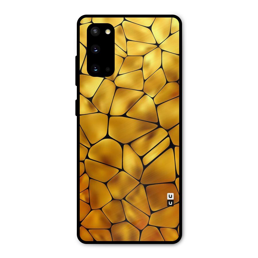 Rich Rocks Metal Back Case for Galaxy S20