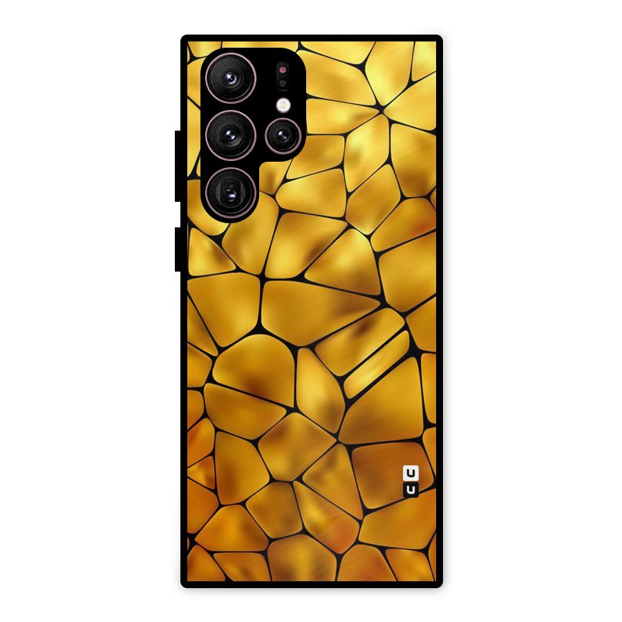 Rich Rocks Metal Back Case for Galaxy S22 Ultra 5G