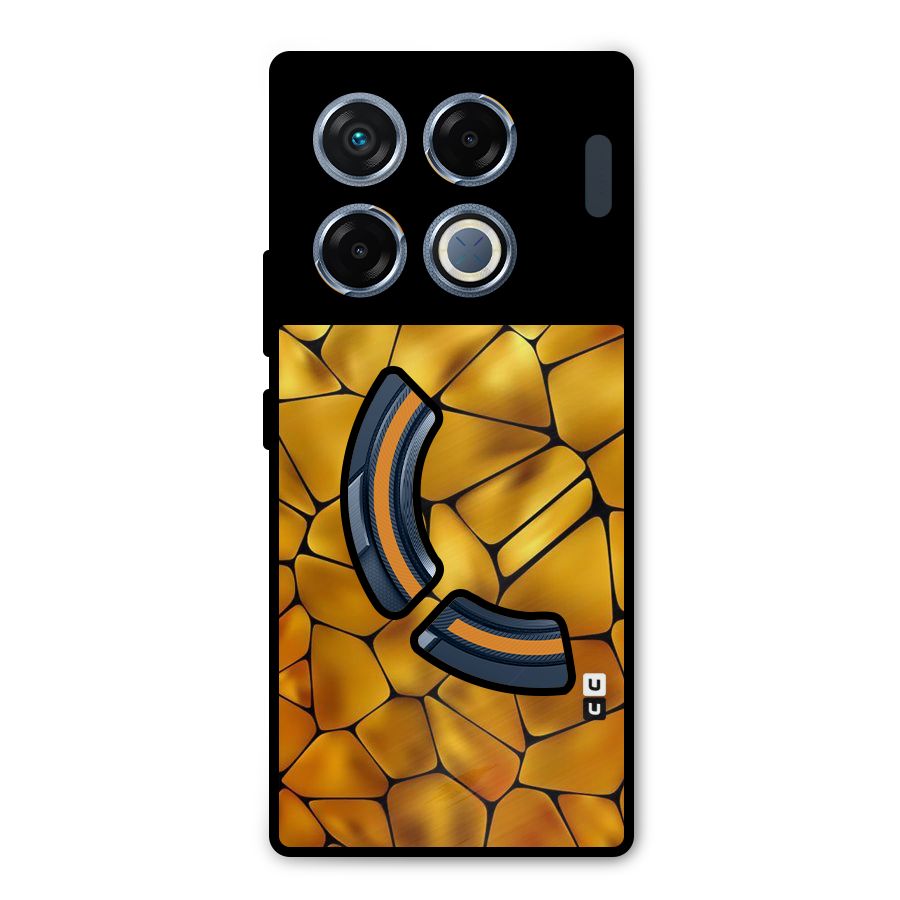 Rich Rocks Metal Back Case for Infinix GT 20 Pro