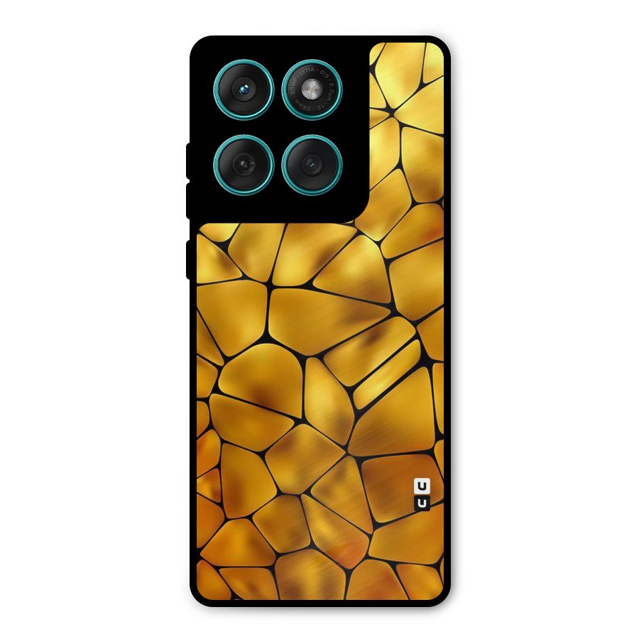 Rich Rocks Metal Back Case for Motorola Edge 60