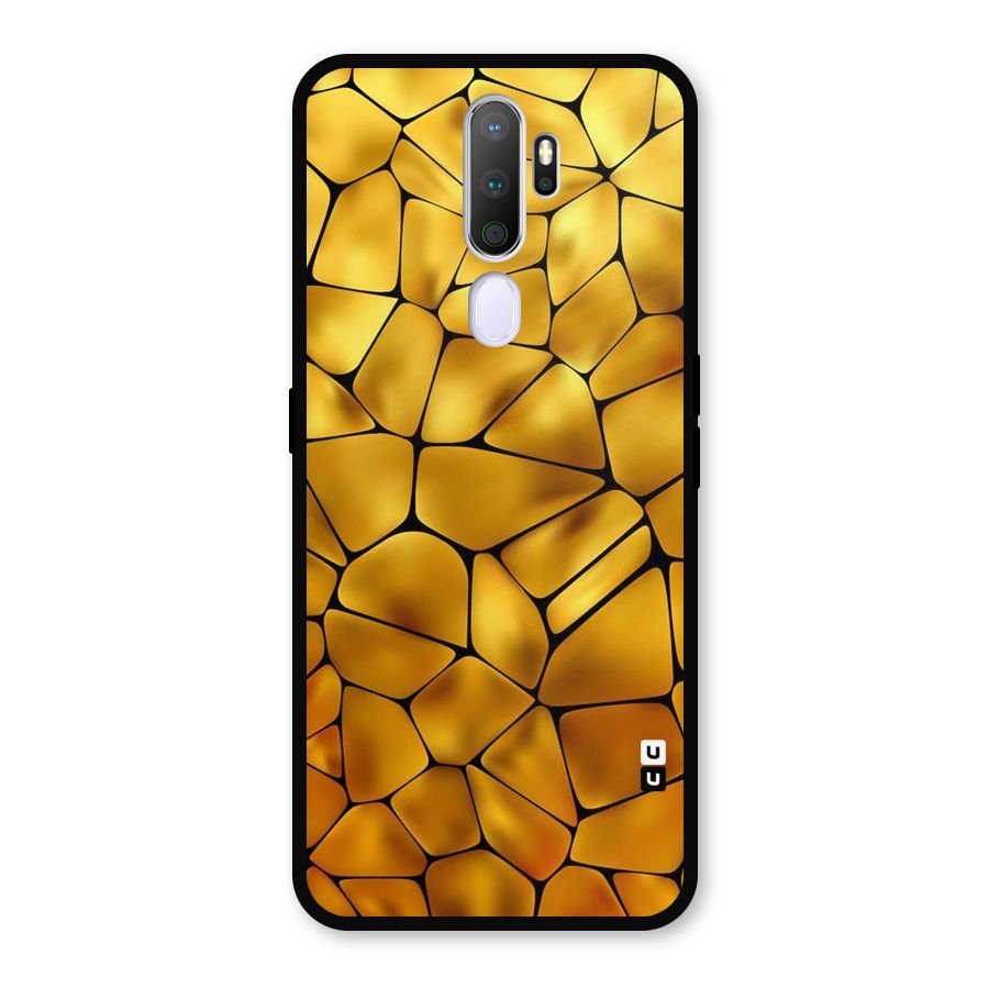 Rich Rocks Metal Back Case for Oppo A9 (2020)