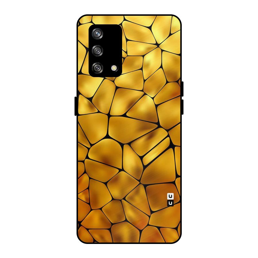 Rich Rocks Metal Back Case for Oppo F19