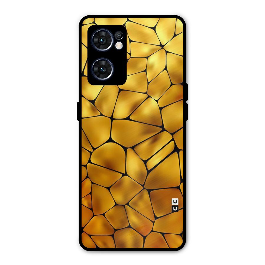 Rich Rocks Metal Back Case for Oppo Reno7 5G