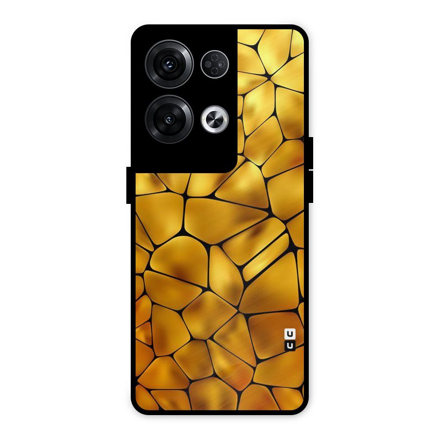 Rich Rocks Metal Back Case for Oppo Reno8 Pro 5G