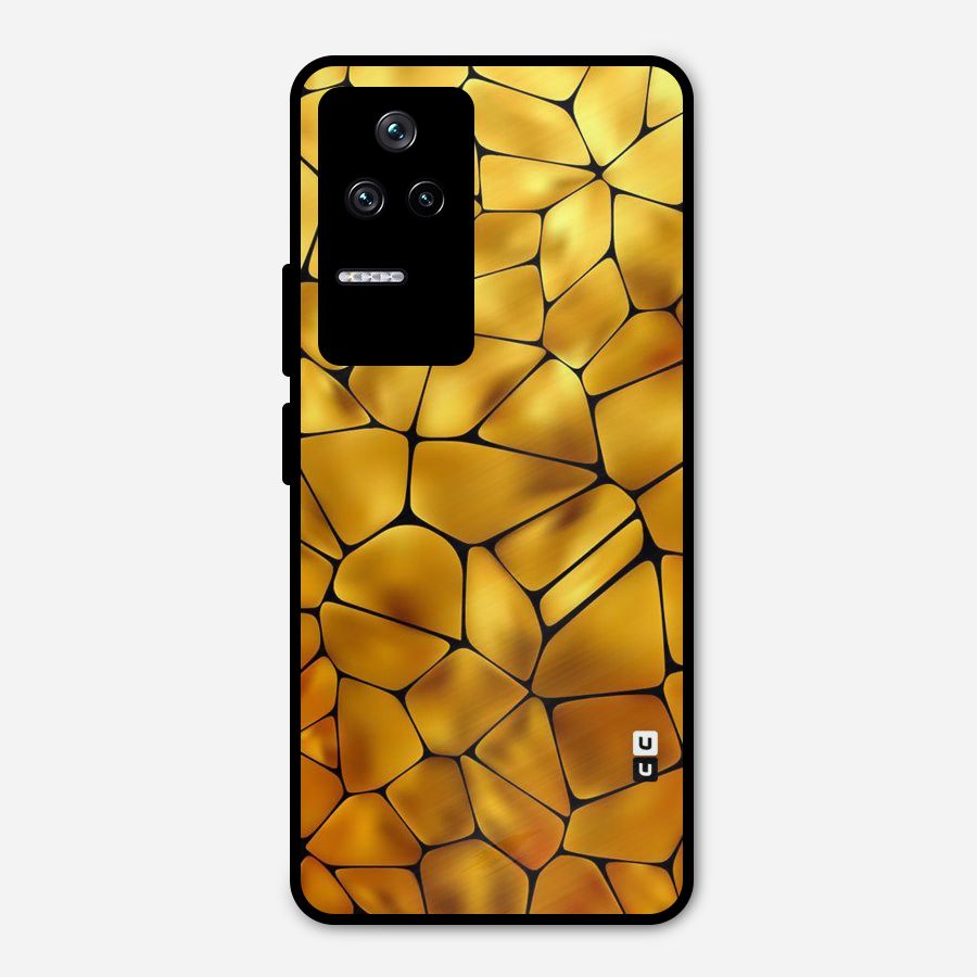 Rich Rocks Metal Back Case for Poco F4 5G