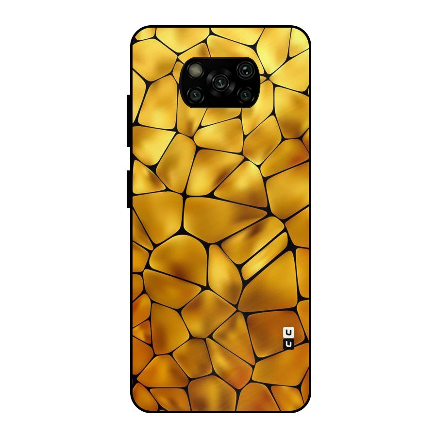 Rich Rocks Metal Back Case for Poco X3