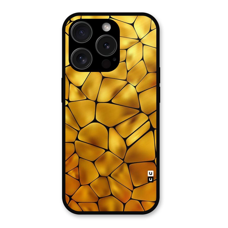Rich Rocks Metal Back Case for iPhone 15 Pro