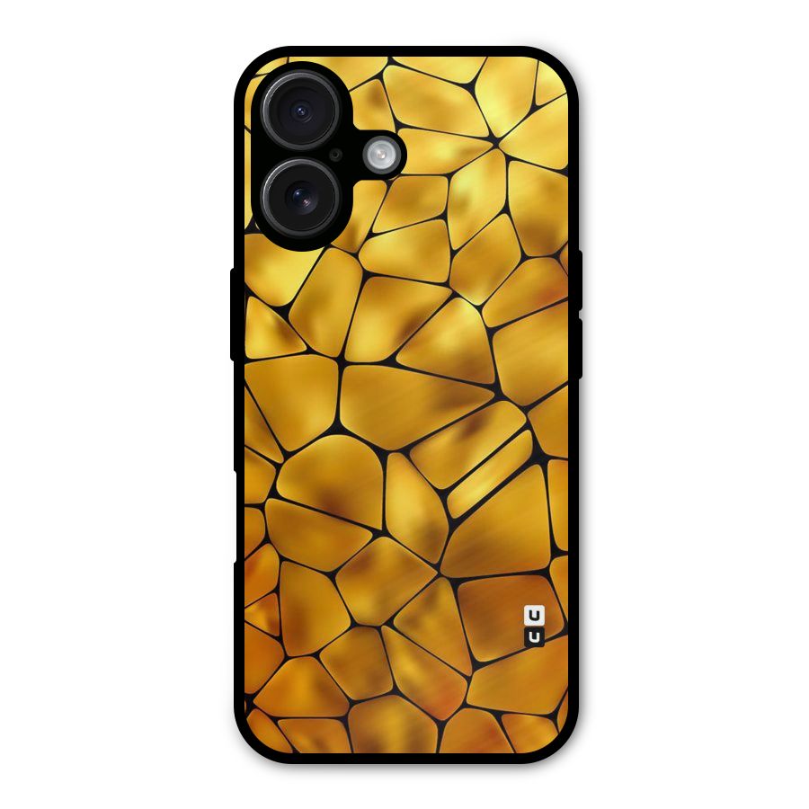 Rich Rocks Metal Back Case for iPhone 16