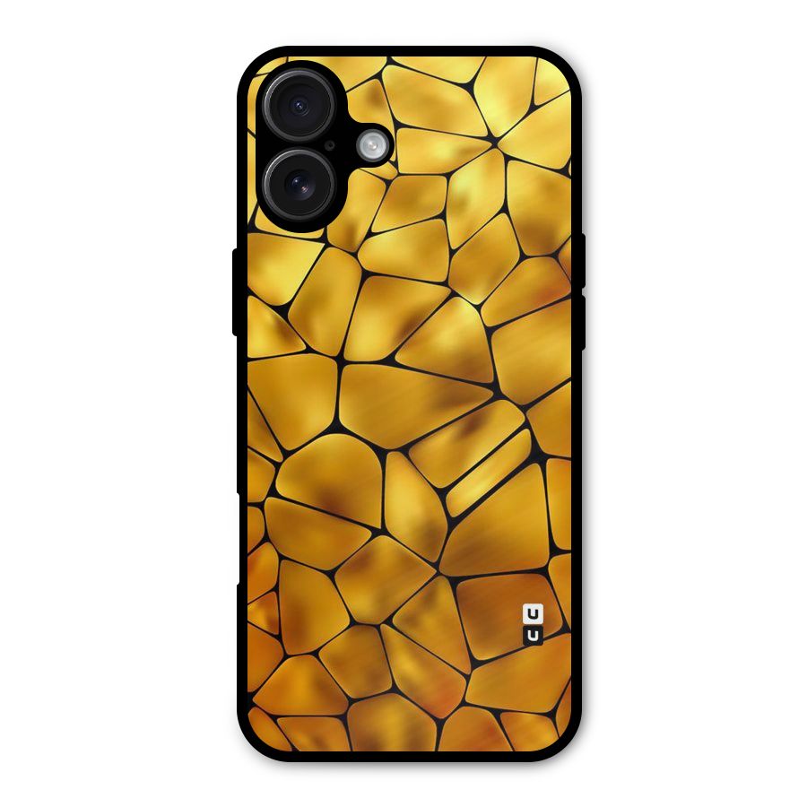 Rich Rocks Metal Back Case for iPhone 16 Plus